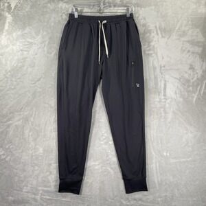 Vuori Pants men's Small 29x28 Sunday Performance Jogger Athletic Tapered Black